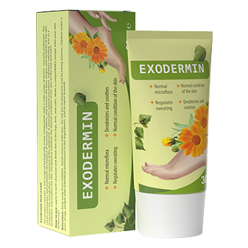 Exodermin crema antifungica - tratamiento hongos pies y unas