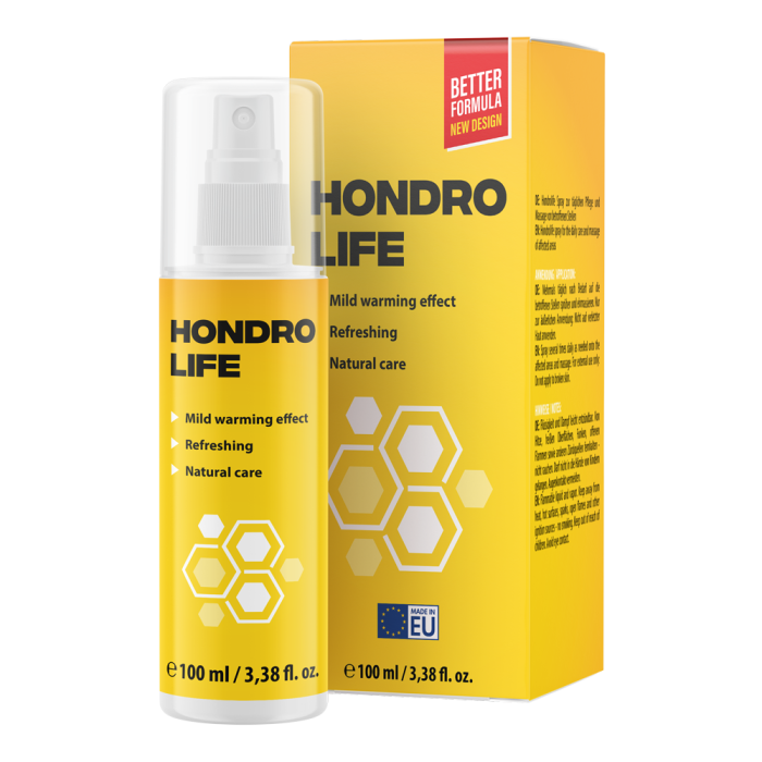 HondroLife Crema natural para aliviar el dolor articular y muscular