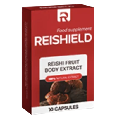 Reishield : capsulas de extracto de hongo reishi para reforzar el sistema inmunologico