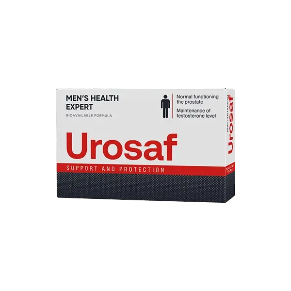 Urosaf : cápsulas naturales para la salud de la próstata