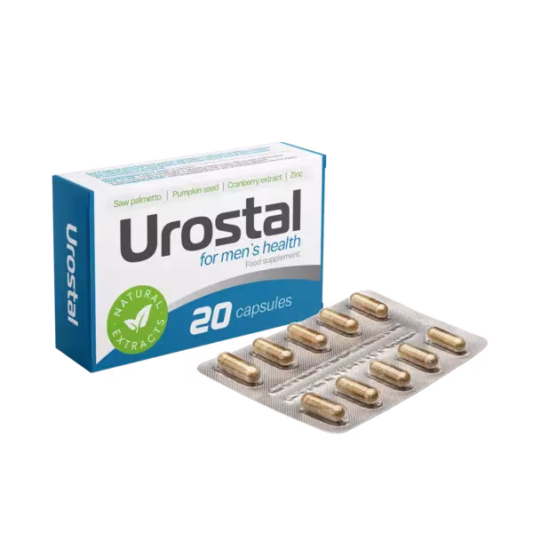 Urostal cápsulas complemento natural salud
