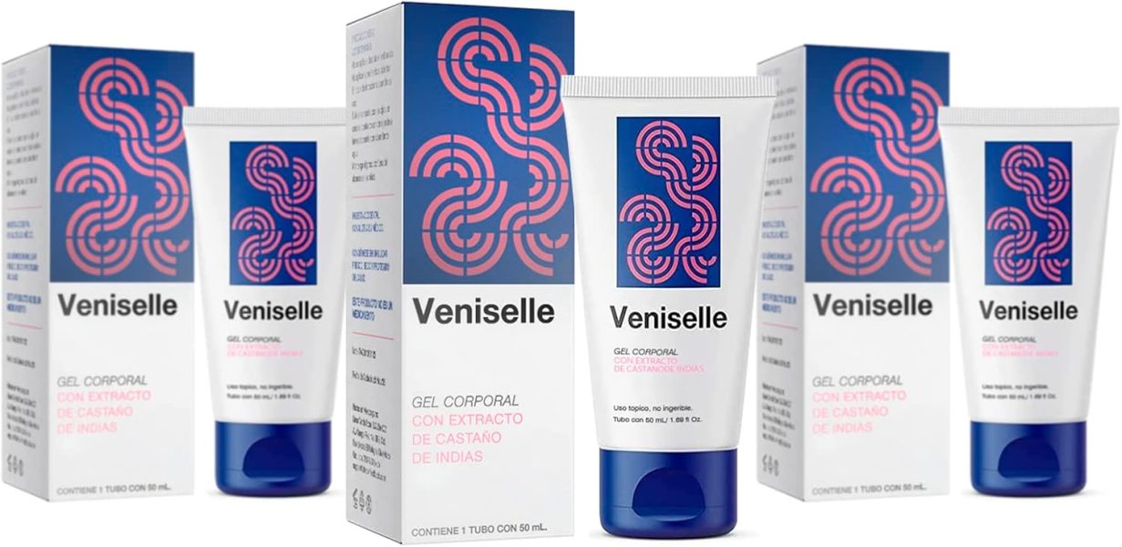 Veniselle : gel corporal para piernas ligeras y alivio de las venas varicosas